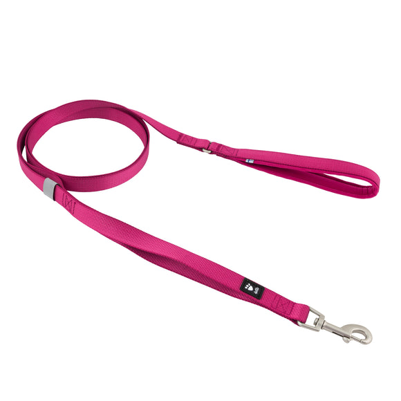 Hurtta Weekend Warrior Standard Leash – Durable Eggplant II 180x2cm, Burgundy, Comfortable Grip