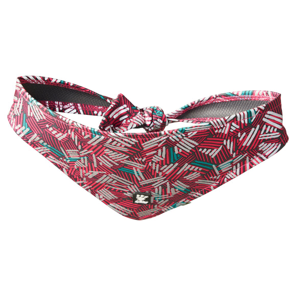 Hurtta Zhero Safety Bandana Eco Ruby – Reflective Large Bandana, Lightweight and Eco-Friendly