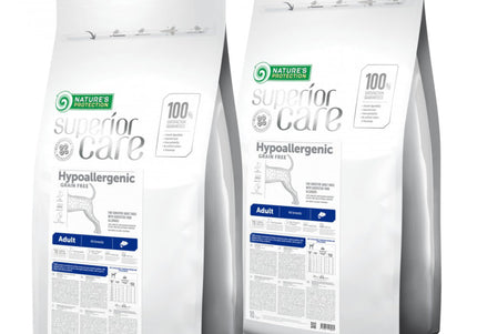 Nature's Protection Superior Care Hypoallergenic Adult Salmon Dog Food – 2x10kg, Premium Formula