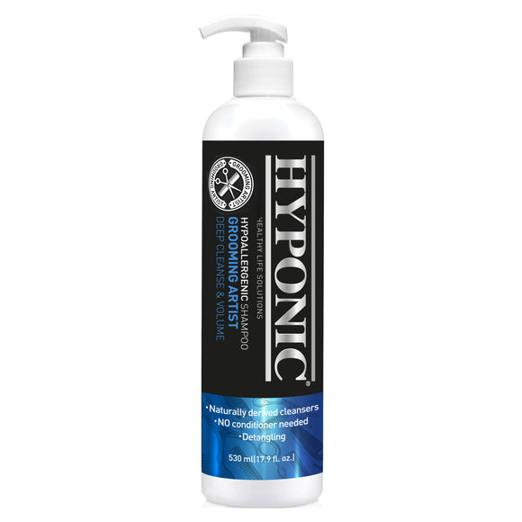 Hyponic Grooming Artist Deep Cleanse and Volume Dog Coat Shampoo