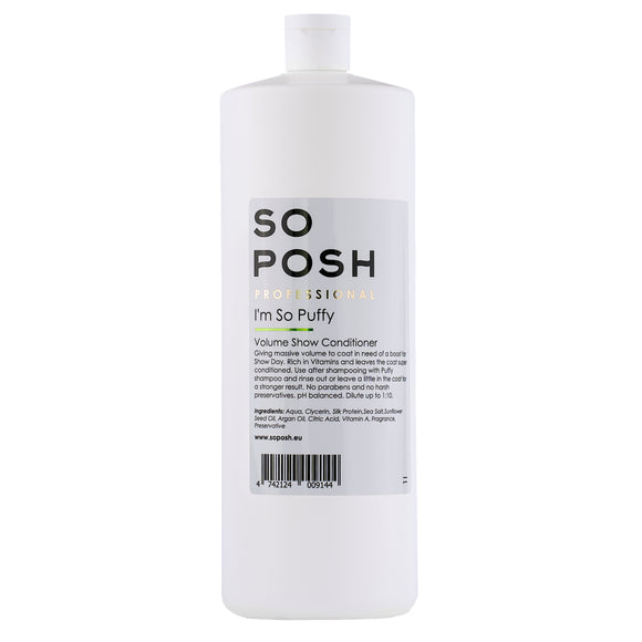 So Posh I'm So Puffy Conditioner – Volumizing Concentrate, Professional Formula, 1L