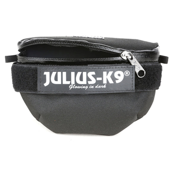 Julius-K9 Universal Bag Black – Medium Accessory Pouch, Versatile Attachment, Durable Material