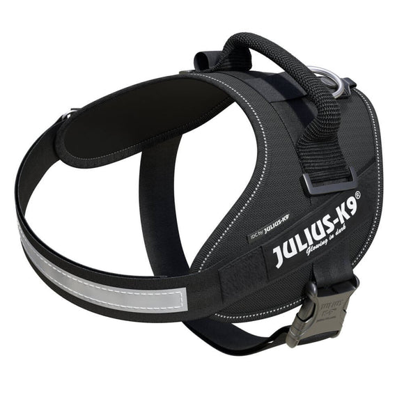 Julius-K9 IDC Powerharness Black – Premium Adjustable Harness, Durable Design, Size 4