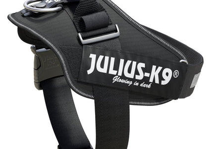 Julius-K9 IDC Powerharness Black – Premium Adjustable Harness, Durable Design, Size 4