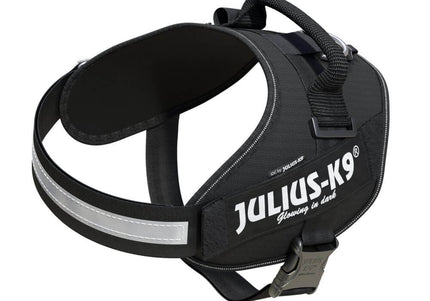 Julius-K9 IDC Powerharness Black – Premium Adjustable Harness, Durable Design, Size 4