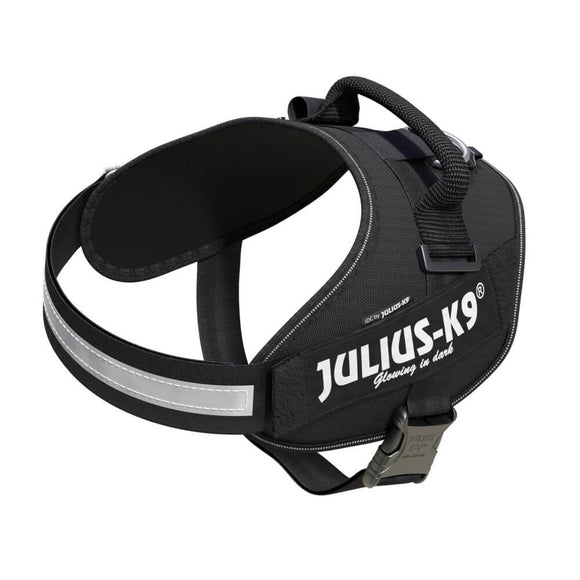Julius-K9 IDC Powerharness Black – Premium Adjustable Harness, Durable Design, Size 4