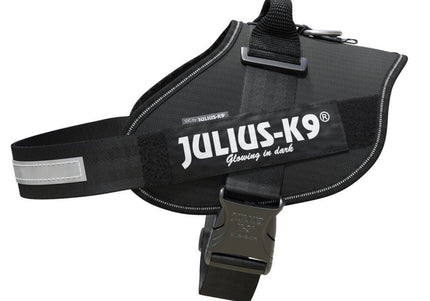 Julius-K9 IDC Powerharness Black – Premium Adjustable Harness, Durable Design, Size 4