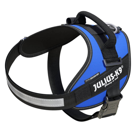 Julius-K9 IDC Powerharness Blue – Premium Adjustable Harness, Durable Design, Size 4