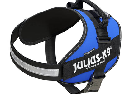 Julius-K9 IDC Powerharness Blue – Premium Adjustable Harness, Durable Design, Size 4