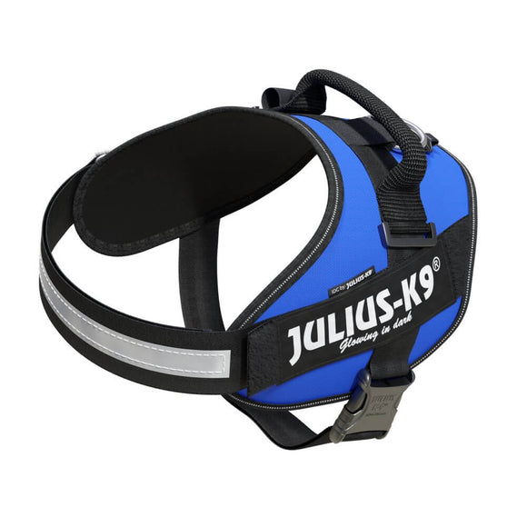 Julius-K9 IDC Powerharness Blue – Premium Adjustable Harness, Durable Design, Size 4