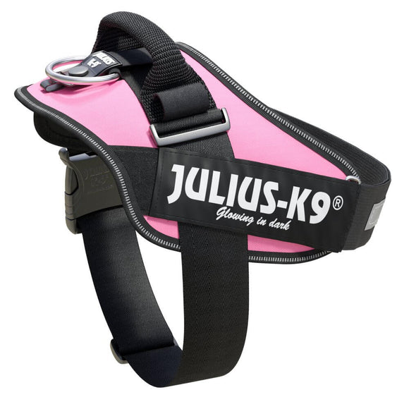 Julius-K9 IDC Powerharness Pink – Adjustable High-Quality Harness, Baby 2 Size