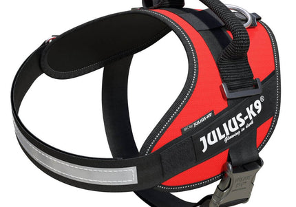 Julius-K9 IDC Red Harness – Premium Adjustable Dog Harness, Size 3, Durable Design