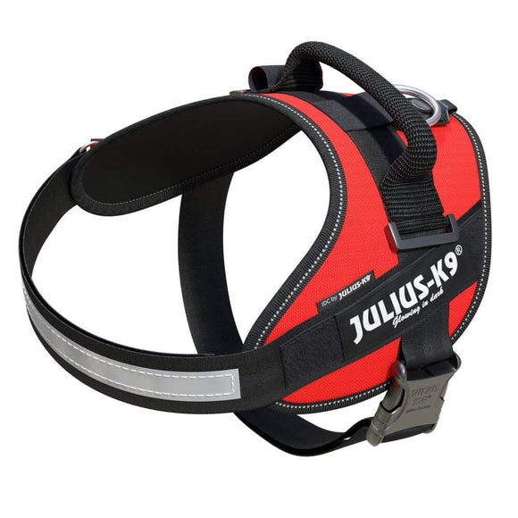 Julius-K9 IDC Red Harness – Premium Adjustable Dog Harness, Size 3, Durable Design