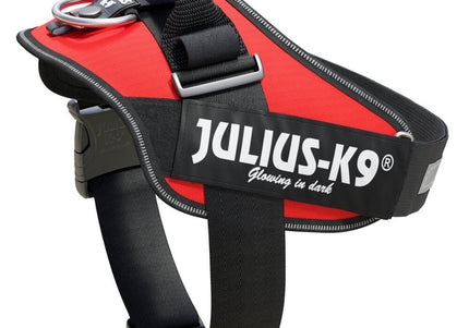 Julius-K9 IDC Red Harness – Premium Adjustable Dog Harness, Size 3, Durable Design