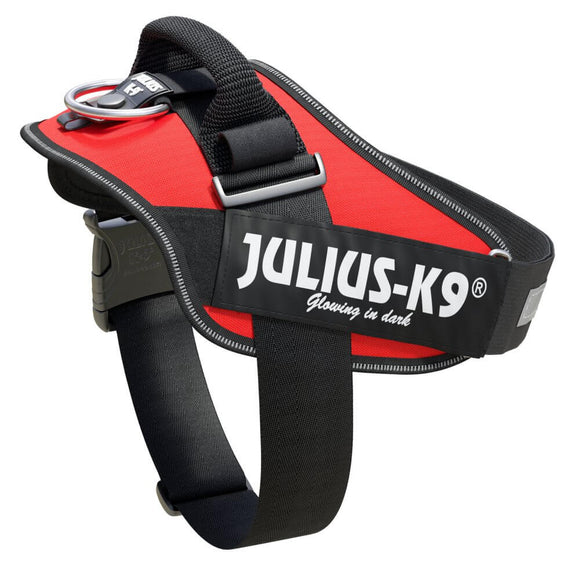 Julius-K9 IDC Red Harness – Premium Adjustable Dog Harness, Size 3, Durable Design