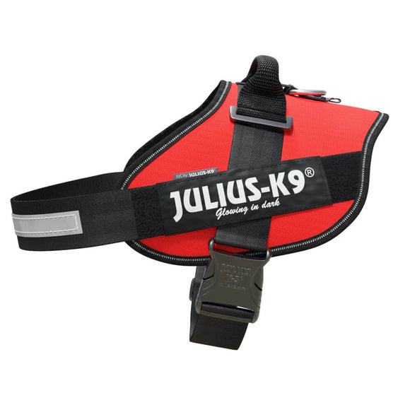 Julius-K9 IDC Red Harness – Premium Adjustable Dog Harness, Size 3, Durable Design