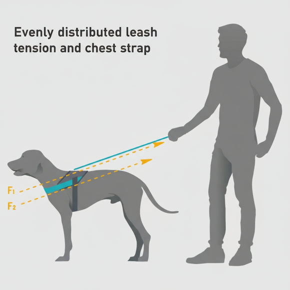Julius-K9 Street Harness Sky Gray & Neon Lime – XXS, Lightweight Urban Design, Reflective Accents
