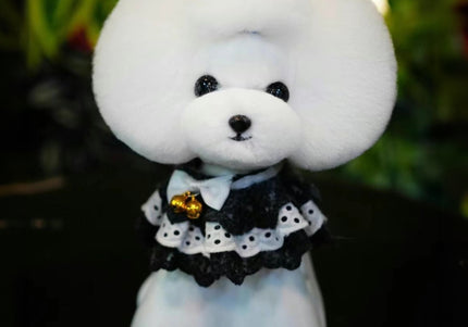 Mr. Jiang Teddy Grooming Head Replacement Hair – Soft White Synthetic Fiber, Natural Look