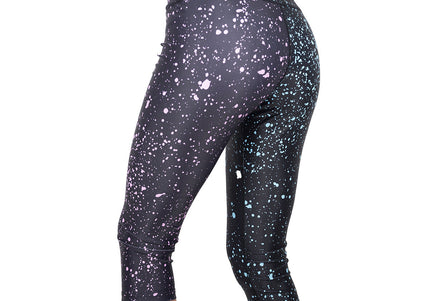 Groom Professional Sirius Grooming Leggings – Short Capri Pants with Colorful Print, Size S