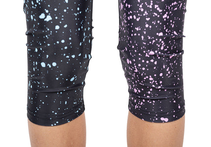 Groom Professional Sirius Grooming Leggings – Short Capri Pants with Colorful Print, Size S