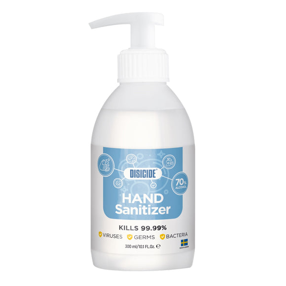 Disicide Hand Sanitizer Gel 300ml – Antibacterial Antiviral Formula, Fast-Absorbing Hygiene Solution