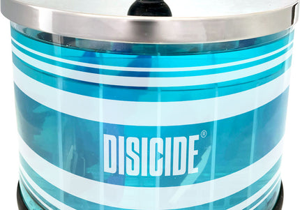Disicide Blade Jar 1L – Glass Disinfection Container with Plastic Basket, Safe Storage Solution
