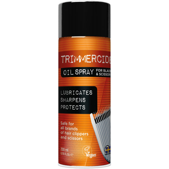 Trimmercide Oil Spray 200ml – Blade and Scissor Lubricant, Easy-Apply Maintenance Formula