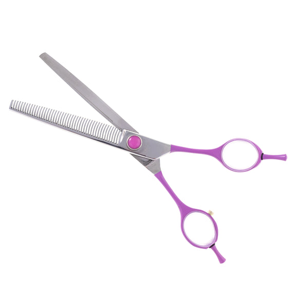 Geib Gator Gear Set 7" – Professional Scissors and Thinning Shears with Curved Ergonomic Handles, 3 Piece Kit