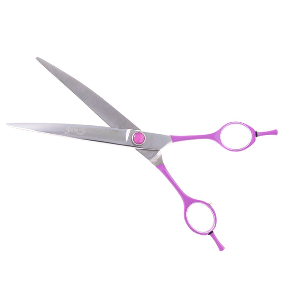 Geib Gator Gear Set 7" – Professional Scissors and Thinning Shears with Curved Ergonomic Handles, 3 Piece Kit