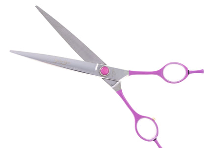 Geib Gator Gear Set 7" – Professional Scissors and Thinning Shears with Curved Ergonomic Handles, 3 Piece Kit
