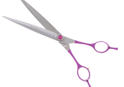 Geib Gator Gear Straight Scissors 7 Inch – Lightweight Micro-Beveled Grooming Shears, Precision Cut