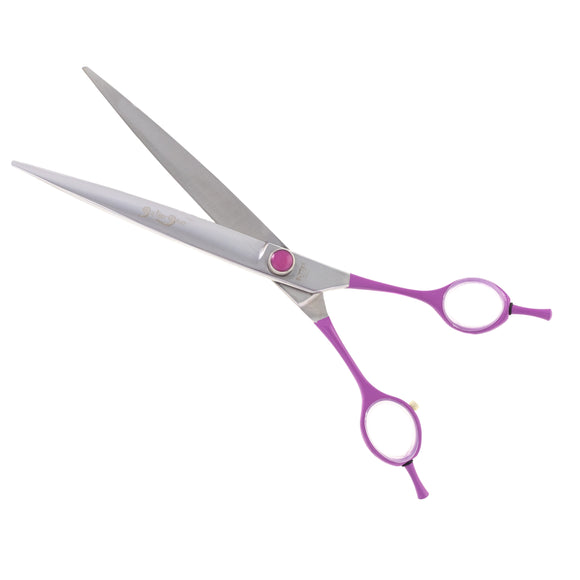 Geib Gator Gear Straight Scissors 7 Inch – Lightweight Micro-Beveled Grooming Shears, Precision Cut