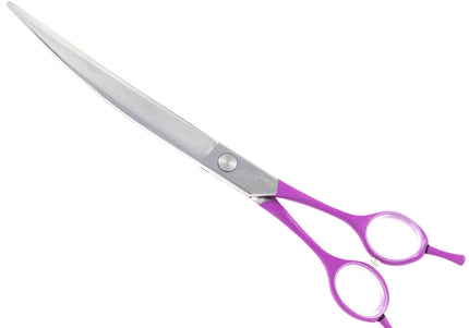 Geib Gator Gear Set 8" – Professional Scissors and Thinning Shears with Curved Handles, 3 Piece Kit