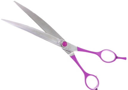 Geib Gator Gear Set 8" – Professional Scissors and Thinning Shears with Curved Handles, 3 Piece Kit