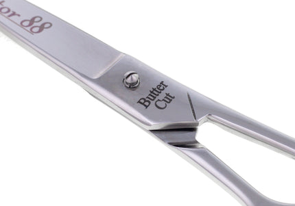 Geib Gator 88 Straight Grooming Scissors 10" – Wide Blades, Micro-Grind Precision