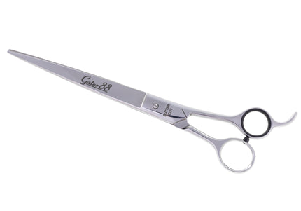 Geib Gator 88 Straight Grooming Scissors 10" – Wide Blades, Micro-Grind Precision