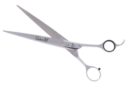 Geib Gator 88 Straight Grooming Scissors 10" – Wide Blades, Micro-Grind Precision