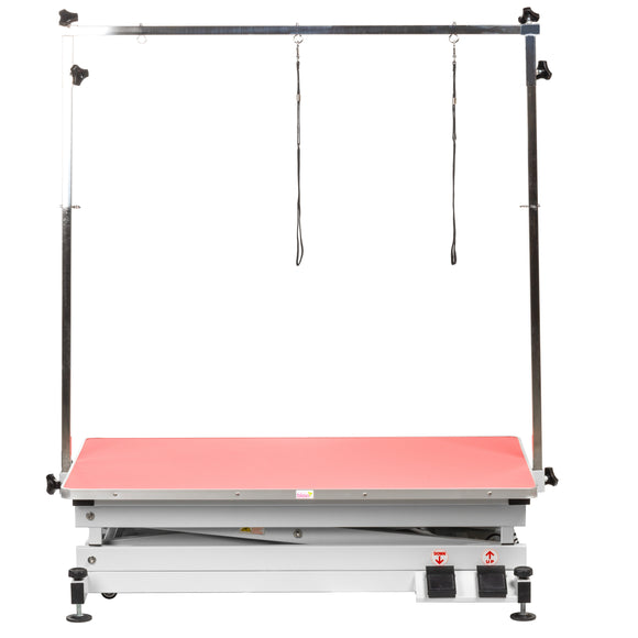 Blovi Moon Modern Trimming Table – Electric Lift, 110x60cm Black Top, Stable Design