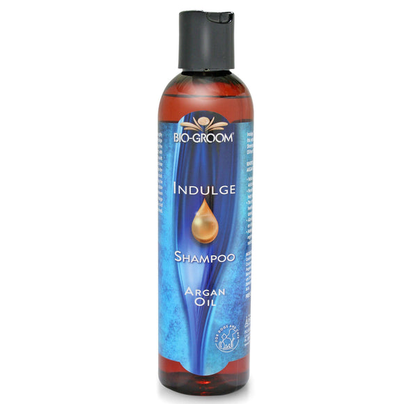 Bio-Groom Indulge Sulfate-Free Shampoo with Argan Oil, Concentrate 1:4, 236ml – Nourishing Formula for Medium and Long Coats