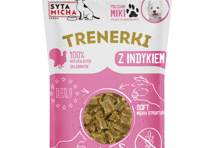 Syta Micha Turkey Training Treats 80g – Low-Fat, Low-Calorie, High-Reward Snack