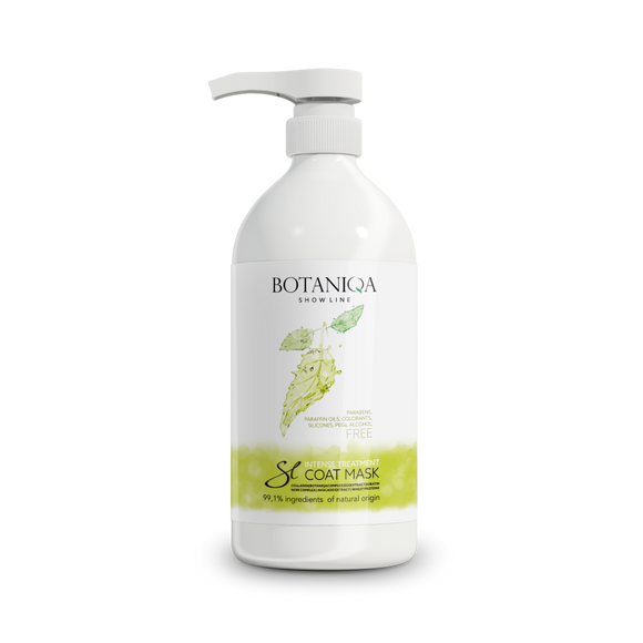 Botaniqa Show Line Intense Treatment Coat Mask – Collagen Keratin Moisturizing Formula, 1L