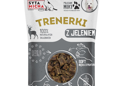 Syta Micha Trainerki Soft Deer Training Treats 80g – Joint and Bone Support Formula