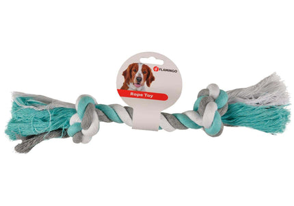 Flamingo Jim Rope Chew Toy – Small Durable Braided Rope, Promotes Healthy Play