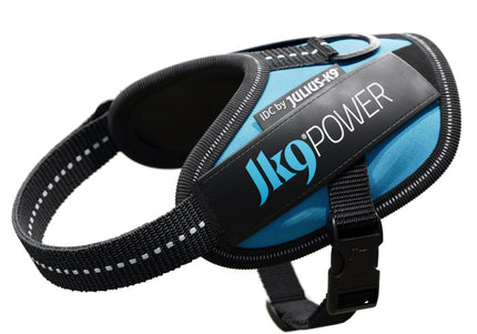 Julius-K9 IDC Powerharness Aquamarine – Premium Turquoise Harness, Adjustable, Size 1
