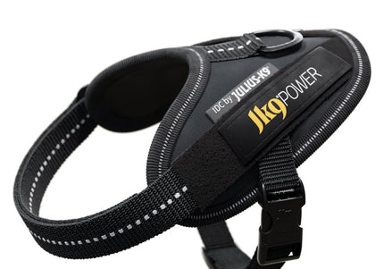 Julius-K9 IDC Powerharness Gray – Premium Adjustable Harness, Mini-Mini Size, Durable Design
