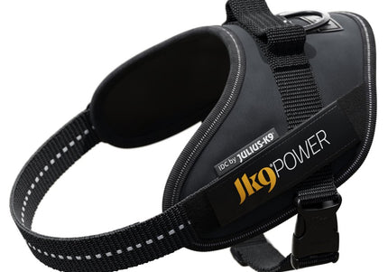 Julius-K9 IDC Powerharness Gray – Premium Adjustable Harness, Mini-Mini Size, Durable Design