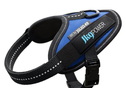 Julius-K9 IDC Powerharness Blue – Premium Adjustable Harness, Durable Design, Size 4