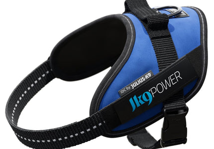 Julius-K9 IDC Powerharness Blue – Premium Adjustable Harness, Durable Design, Size 4