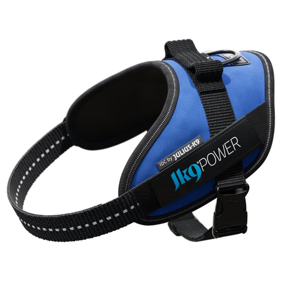 Julius-K9 IDC Powerharness Blue – Premium Adjustable Harness, Durable Design, Size 4