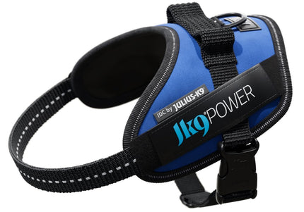 Julius-K9 IDC Powerharness Blue – Premium Adjustable Harness, Durable Design, Size 4